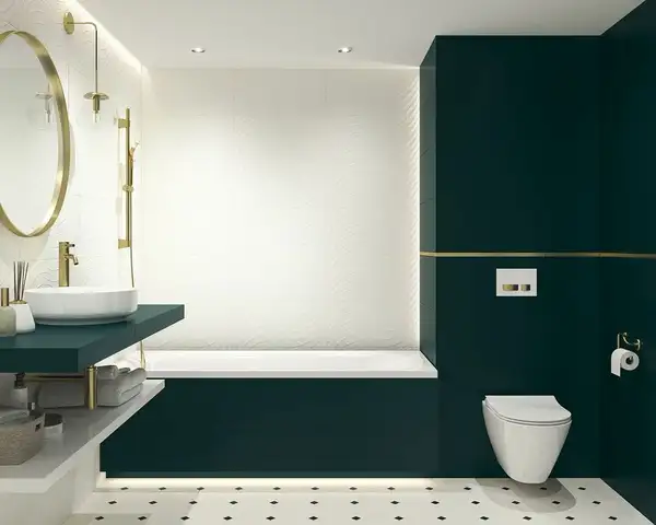 Плитка стінова Porcelano Bianco STR 300x600x9 Paradyz (SS--300X600-1-PORC.BI)