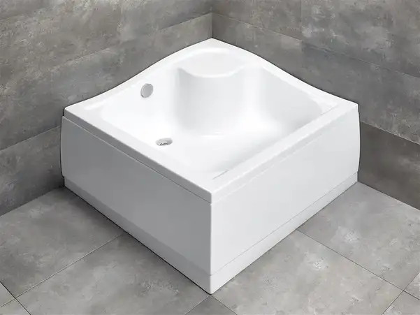 Radaway Korfu C Душовий піддон 90x90 см, білий (4C99400-03)