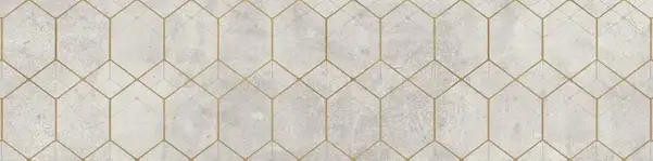 Плитка підлогова Softcement White Decor Geo RECT 29,7x119,7x0,8 код 5128 Cerrad (5903313315128)