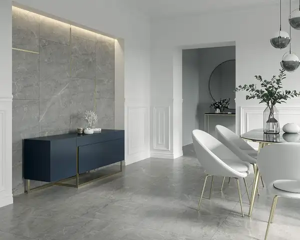Плитка підлогова Marvelstone Light Grey SZKL RECT MAT 59,8x59,8 код 8903 Ceramika Paradyz (R-R-598X598-1-MARV.LG)