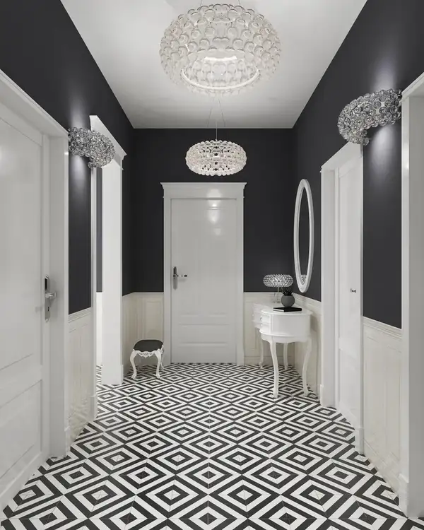 Плитка підлогова Modern Motyw B SZKL STR 19,8x19,8 код 1320 Ceramika Paradyz (RS--198X198-1-MODN.--B)