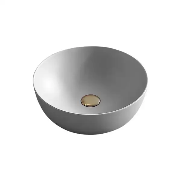 Nic-Design Умивальник на стільницю Nic Design Ovvio 42х14 см, Cemento матовий (001447047)