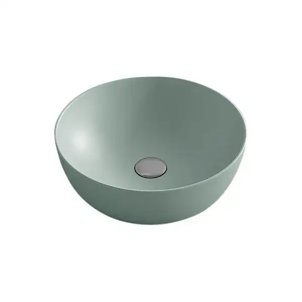Nic-Design Умивальник на стільницю Nic Design Ovvio 42х14 см, Salvia матовий (001447067)