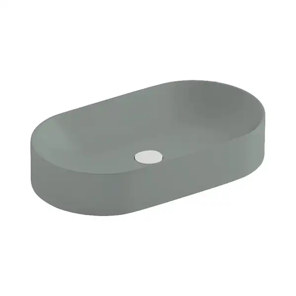 Nic-Design Умивальник на стільницю Nic Desing Pin 60х37х12 см, Cemento матовий (001713047)