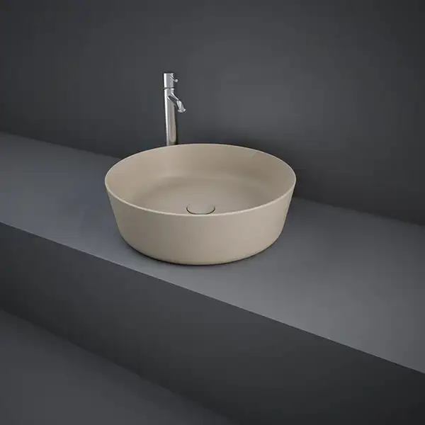 Rak Ceramics Feeling Раковина, Ø42, мат капучино (FEECT4200514A)