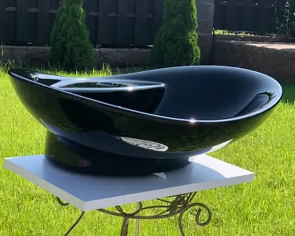 Snail Гармония Умывальник на столешницу, черный (102A200)