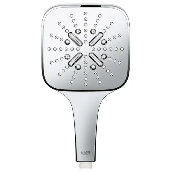 Ручний душ Grohe Rainshower Smartactive 130 Cube на 3 режиму, хром (26552000)