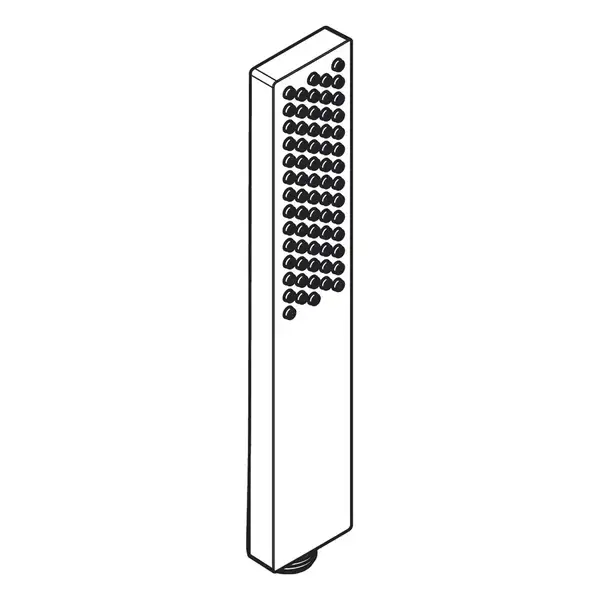 Лійка для душу Hansgrohe Pulsify E 100 1jet EcoSmart (колір - білий матовий) 24320700