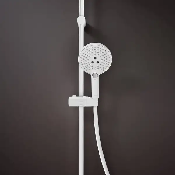 Лейка для душа Hansgrohe Raindance Select S PowderRain (цвет - белый матовый), 3 вида струи 26014700