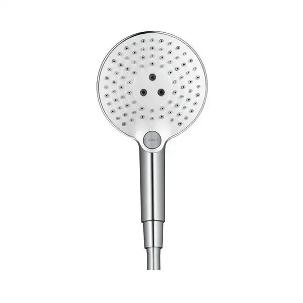 Ручний душ Hansgrohe Raindance Select S 120 3jet EcoSmart 9 л / хв, білий / хром (26531400)