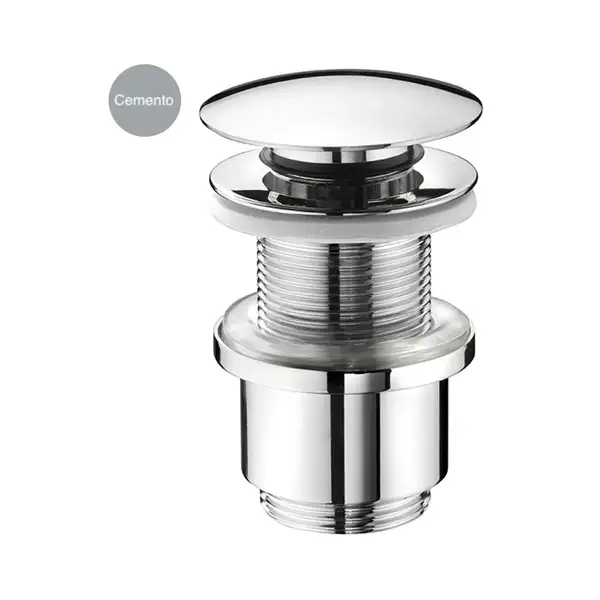 Донний клапан Nic Design, чорний/cemento matt (007717047)