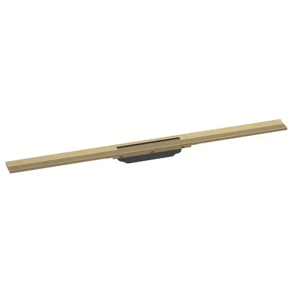 Трап для душа 90 см Hansgrohe RainDrain Flex, матовая бронза (56045140) фото 1 Aquada.com.ua