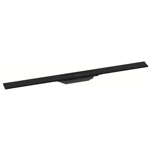 Трап для душа 90 см Hansgrohe RainDrain Flex, чёрный матовый (56045670) фото 1 Aquada.com.ua