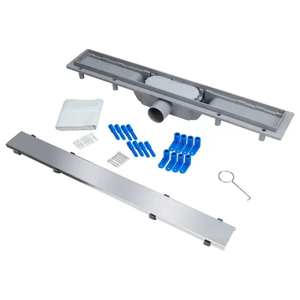 Qtap Dry Tile304-600 Трап лінійний, під плитку (QTDRYTILE304600)