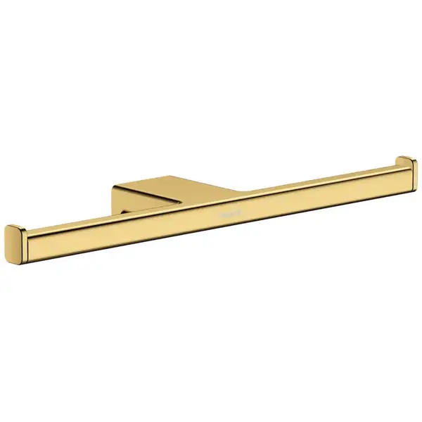Тримач туалетного паперу Hansgrohe AddStoris подвійний, Polished Gold Optic (41748990)
