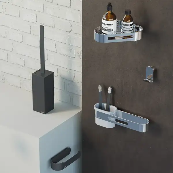 Тримач туалетного паперу Sonia S5 Black (176472)