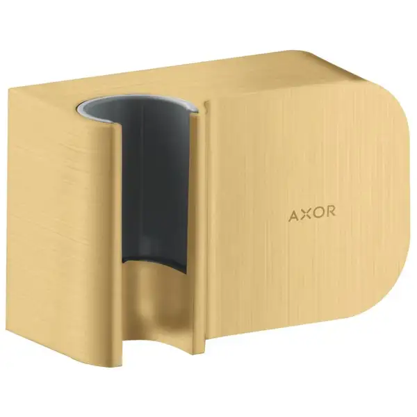 Шлангове з'єднання Axor One Fixfit Porter з тримачем, Brushed Gold Optic (45723250)