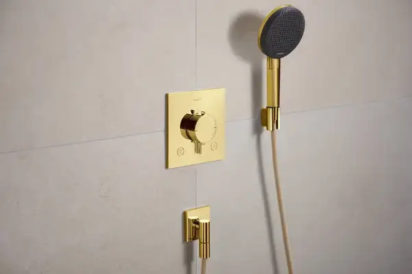 Шлангове приєднання Hansgrohe Fixfit Fine E (колір - поліроване золото)  28883990