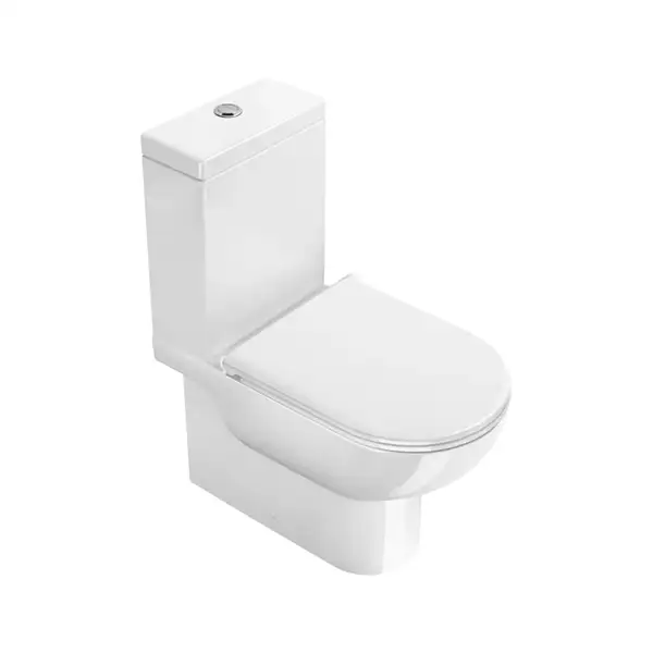 Унитаз-компакт с бачком 35 х 15 х h46 см Catalano Sfera и сиденьем Soft Close Plus (ободковый) 1MPSFN00+1CMSZ00+5SCSTP000