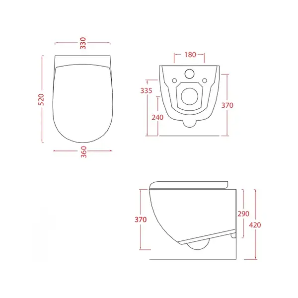 Унітаз підвісний Artceram File 2.0 Rimless з кришкою SoftClose, білий (FLV004 01; 30_FLA014 01)