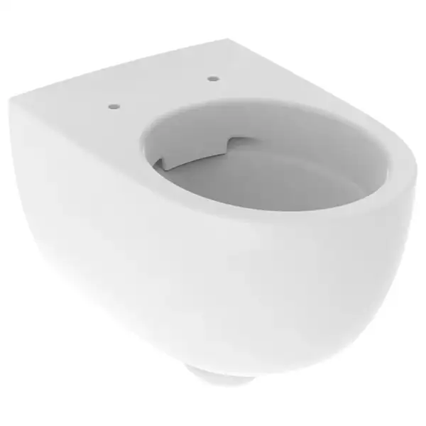 Унитаз подвесной Rimfree (безободковий), закрытая форма Geberit Selnova (без сиденья) (500.694.01.2)
