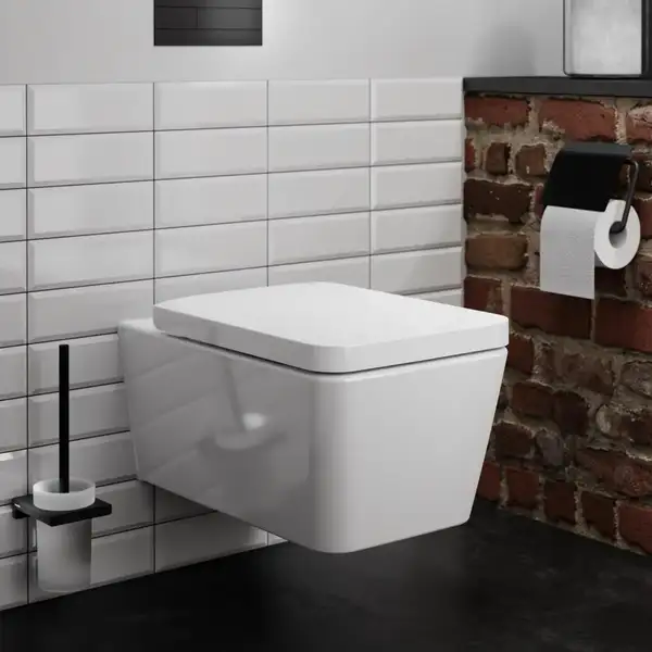 Hansgrohe EluPura Q Унитаз подвесной, белый глянцевый (60194450)