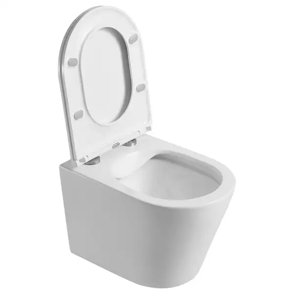MIXXUS PREMIUM Bevel-0301-R Унітаз підвісний, білий (MP6470)