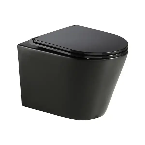 MIXXUS PREMIUM Bevel-0301-R Унітаз підвісний, чорний (MP6471)