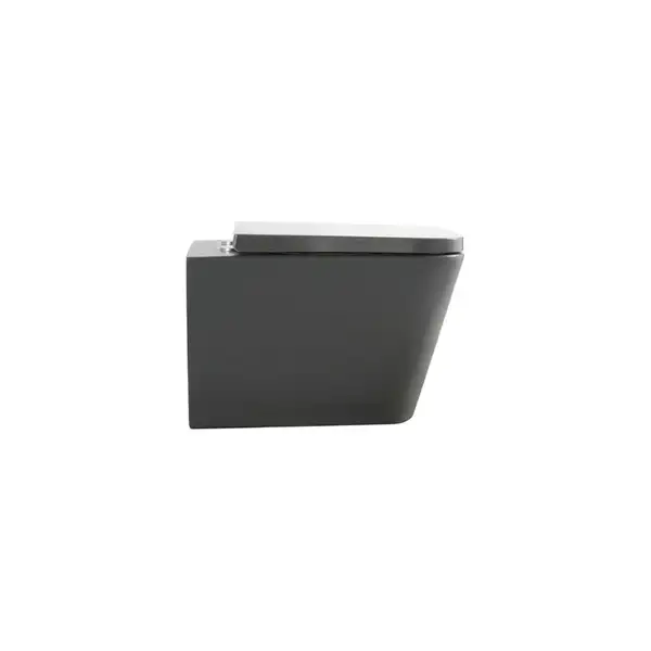 MIXXUS PREMIUM QUADRO-0305-R Унітаз підвісний, сірий (MP6656)