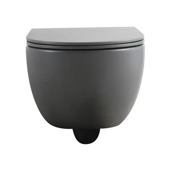 Mixxus Premium TOPPER-0303-R Унітаз підвісний, сірий (MP6657)