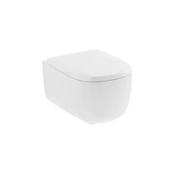 Nic-Design Унітаз підвісний Nic Design Ovvio 37,4х53х28,5 см з кришкою Soft-Close, білий глянець (003479001_005437001)