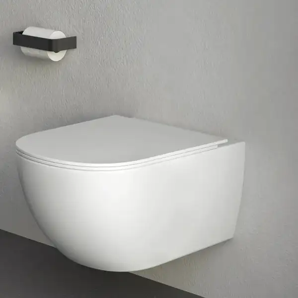 Nic-Design Унітаз підвісний Nic Design Pin 55х37, білий глянець (003709001)