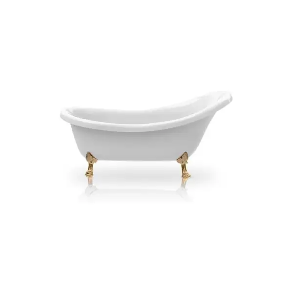 Ванна акрилова Knief Victorian з золотими ніжками, 174,5х83 (010006101/010009101) (010006101_010009101)