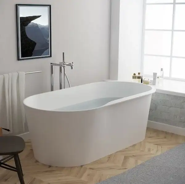 Roca Raina Ванна зі штучного каменю 160x80 см, біла (A248466000)