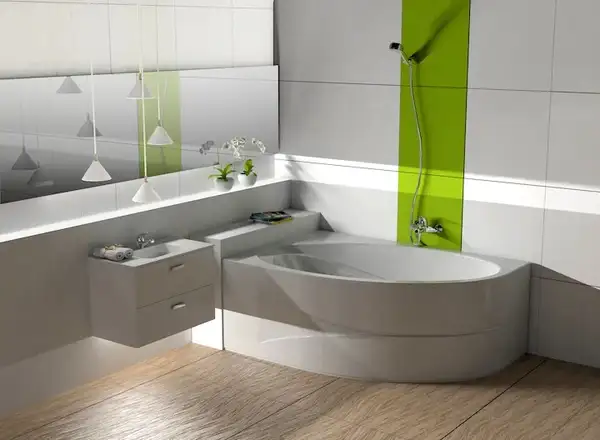 Ванна A24T201000 ORBITA ліва 1500X1000  +ніжки  Roca