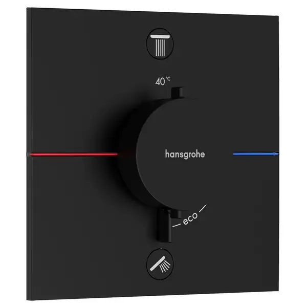 Hansgrohe ShowerSelect Comfort E Термостат, чорний (15572670)
