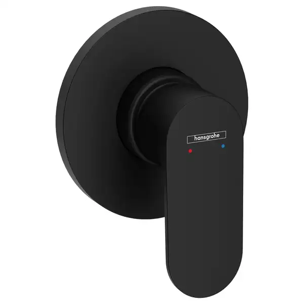 Смеситель для душа скрытого монтажа Hansgrohe Rebris S (цвет - чёрный матовый) 72649670