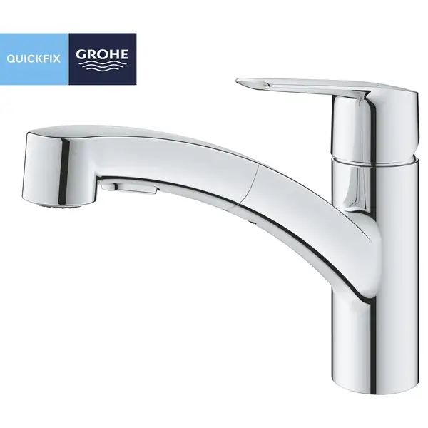 Grohe Start Смеситель кухонный с лейкой, хром (30531001)