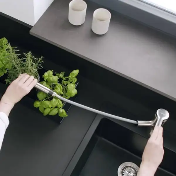 Hansgrohe Zesis M33 Смеситель кухонный, сталь (74803800)