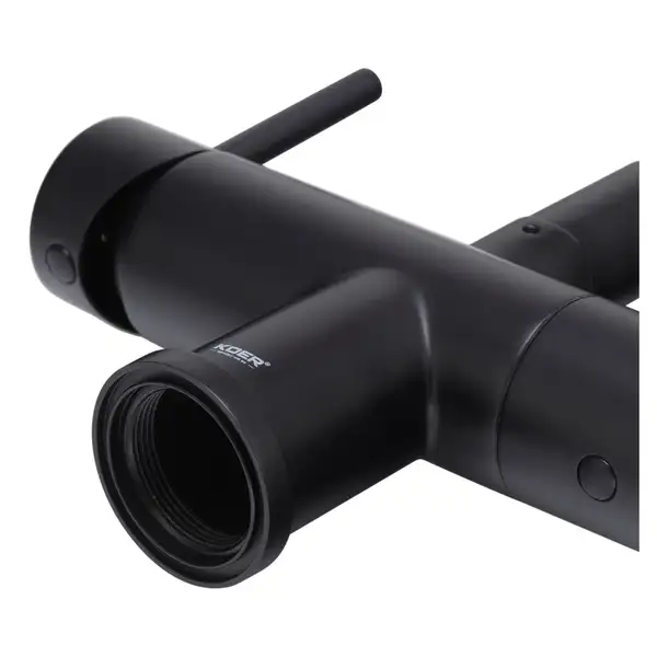 KOER KB-72002-05 Змішувач для кухні, чорний/хром (KR3384)