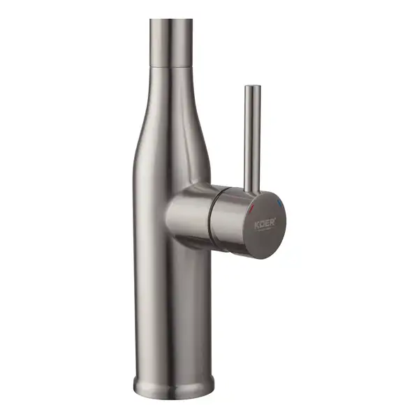 KOER KI-70004-02 Змішувач для кухні, нерж. сталь (KR3385)
