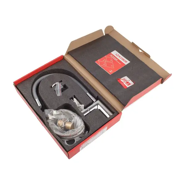 KOER KB-70029-01 Змішувач для кухні, хром (KR5486)