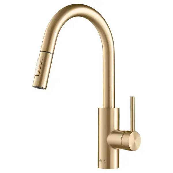Kraus Oletto Змішувач кухонний, золотий (KPF-2620BB)