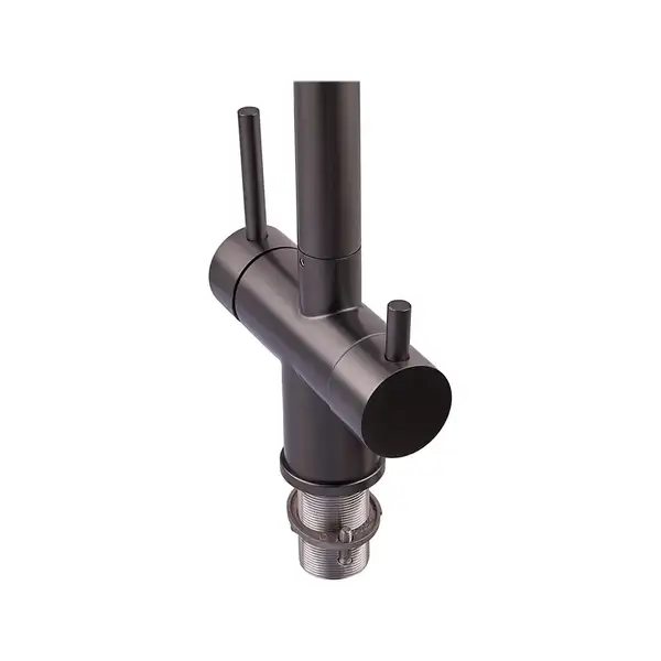 Смеситель для кухни Zerix KIT-021, графит/черный (ZX5559)