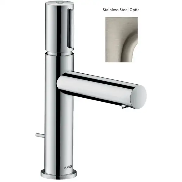 Змішувач для умивальника Axor Uno 110 Select, stainless steel optic (45010800)