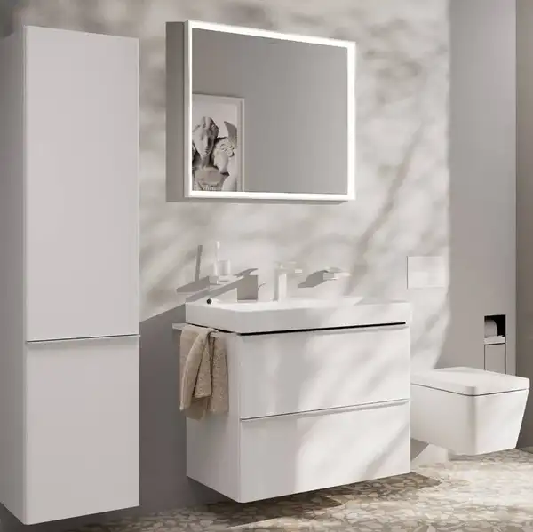 Hansgrohe Tecturis E Смеситель для раковины, белый матовый (73011700)