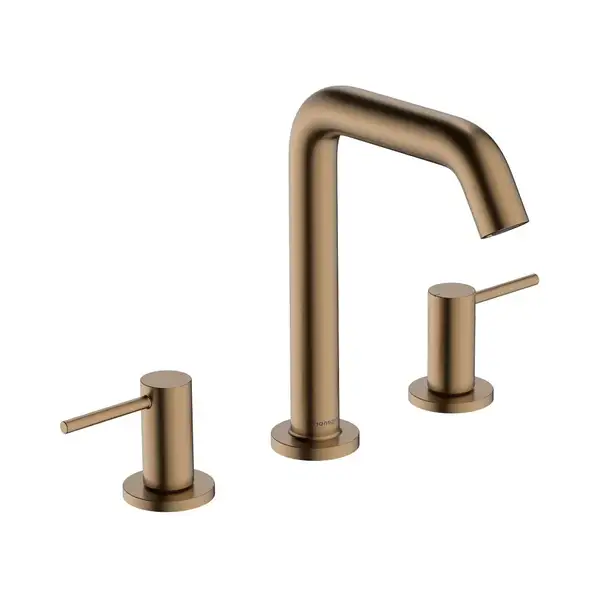 Hansgrohe Tecturis S Смеситель для раковины, матовая бронза (73330140)