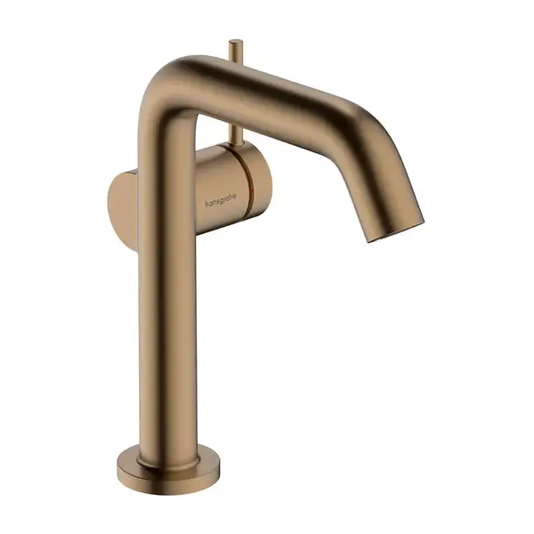 Hansgrohe Tecturis S Смеситель для раковины, матовая бронза (73341140)
