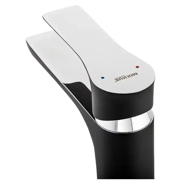 MIXXUS PREMIUM EVA 001 Змішувач для умивальника, чорний (MI5949)