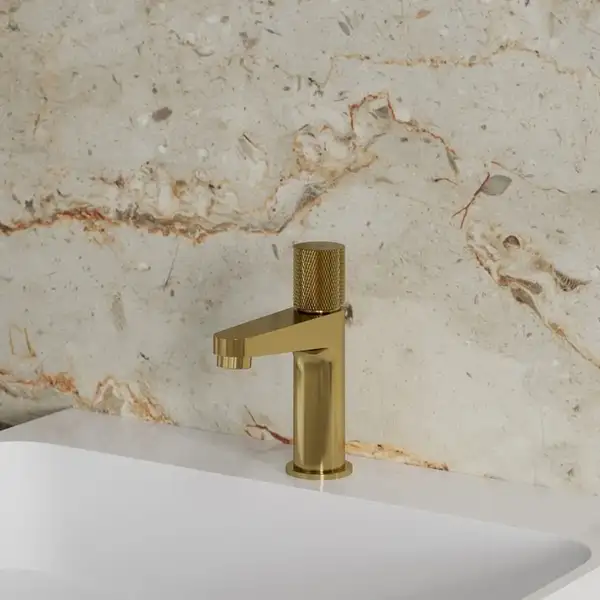 Omnires Contour Змішувач для умивальника, золото (CT8010GLB)